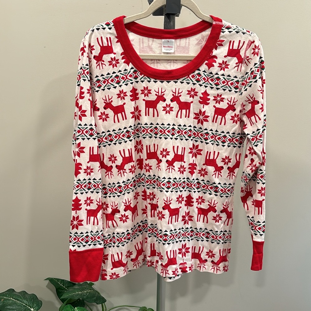 Hanna Andersson Adult Dear Deer Pajama Set - Picture 2 of 12